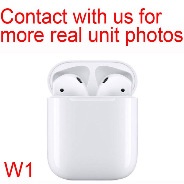 

Super copy 1 1 airpod air pod airpod w1 with touch magnetic voice pop up popup logo tw wirele bluetooth 5 0 tereo earphone charge ca e