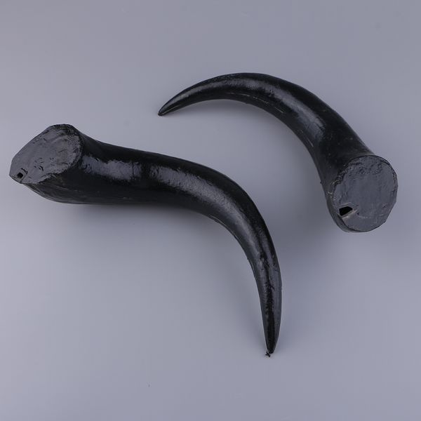 

black ox horn gothic hair headpiece headband ornament accessory p props