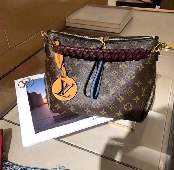 

monogram luxury designer beaubourg hobo mini paris style womens handbags fashion brand coated canvas shoulder bags woven handle crossbody