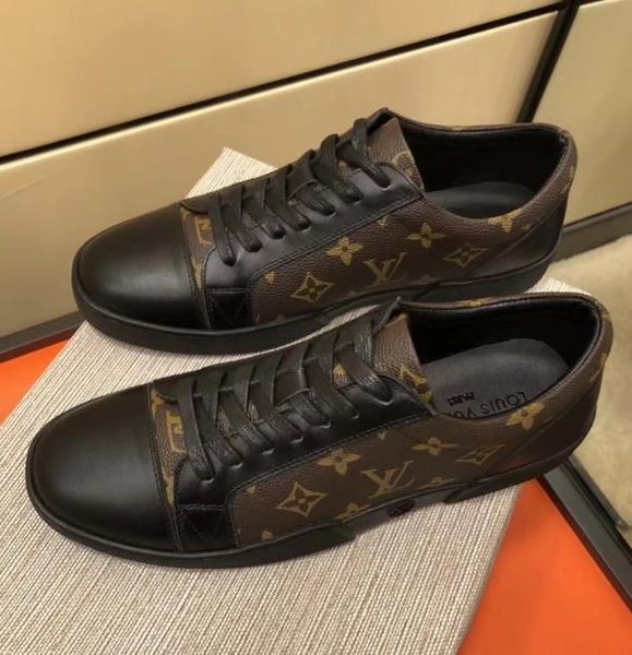 

2019 Дизайнерская обувь Luxurys Мужская обувь из натуральной кожи Дизайнерские кроссо