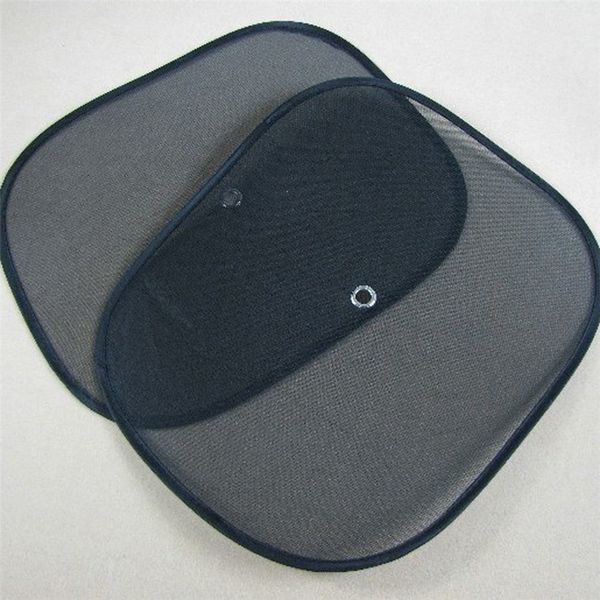 

new 2pcs black kids baby car window uv protection blind mesh 44x37cm car sun shades covers side window solar protection 0117#30