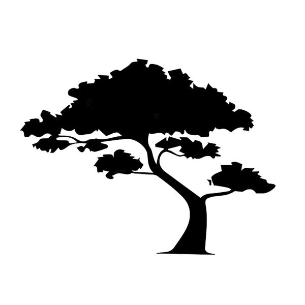 

16*12.3cm bonsai tree decal car truck window lapstickers car accessories motorcycle helmet car styling