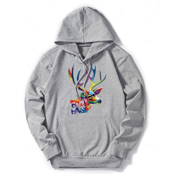 

thin hoodie mens womens clothing fashion deisgner animal print hoodie sweater plus size new men clothes hiphop wear, Black