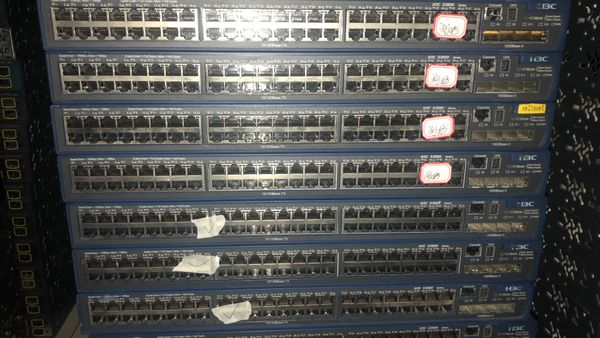 

100% server switches for h3c ls-s3600-52p-si