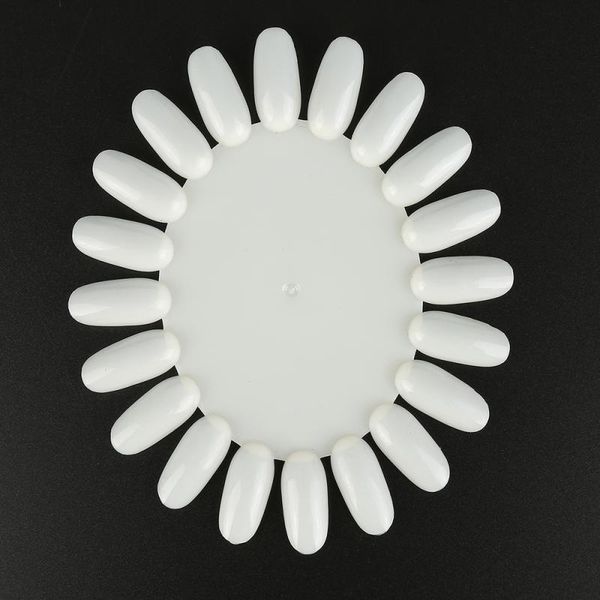 

nail art kits 10 pair round display practice tips chart acrylic polish 2 colors