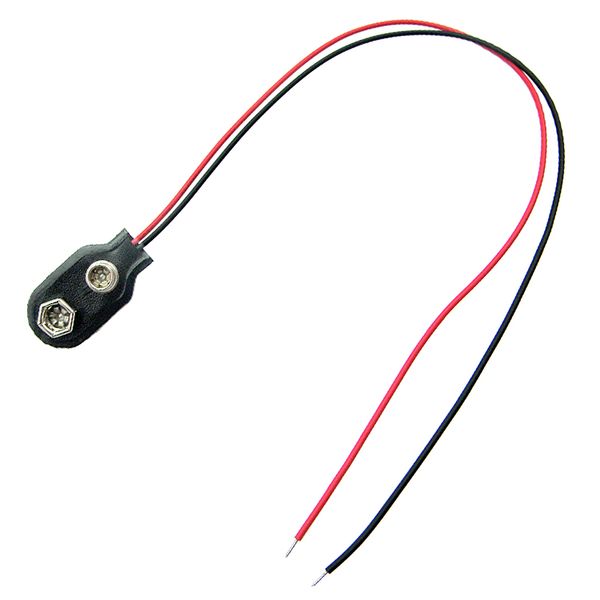 

2 pieces 9v electric/bass guitar active pickup battery buckles charger connectors