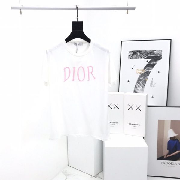 

designer men women shirts summer brand tees mens luxury t-shirts short sleeve girls casual mens streetwear 2032305q, White