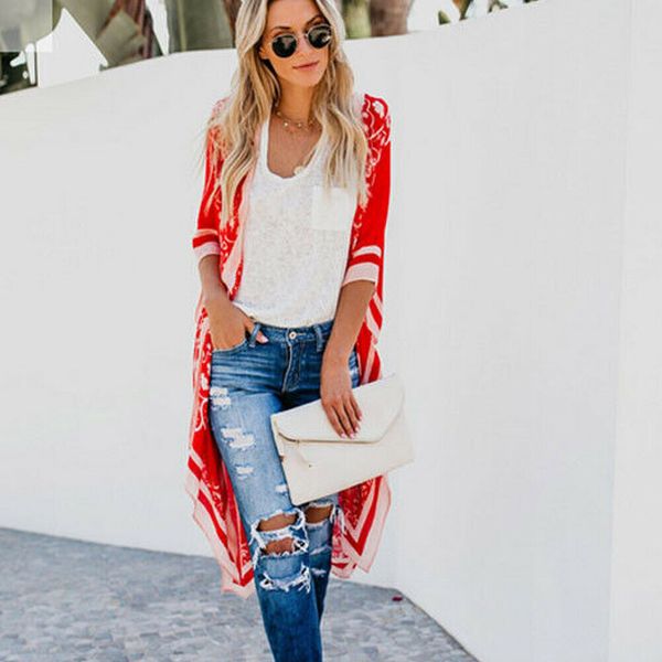 

womens bikini cover up smock ladies swimwear fashion beach maxi wrap skirt sarong kimono kaftan dress trench cloak ponchos