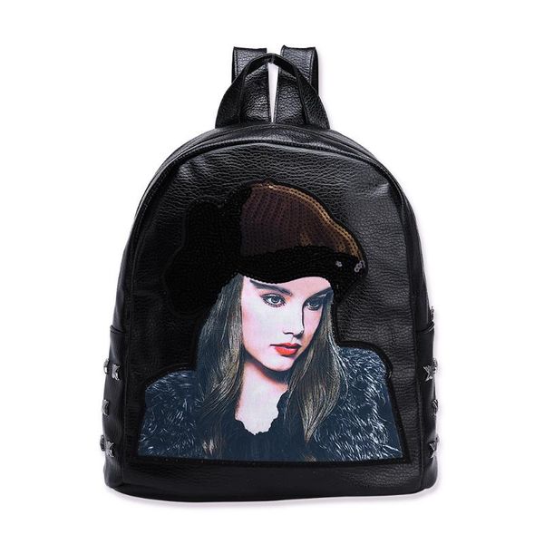 

vintage men women canvas backpacks school bags for teenagers fashion girl ozuko three face