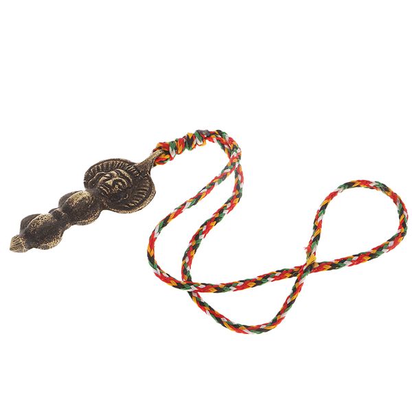 

tibetan tibet buddhist vajra dorje phurpa pendant pure copper amulet decor