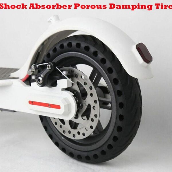 

solid tire wheel shockproof durable 8.5 inch black upgraded non-inflatable parts rubber tyre for electric scooter