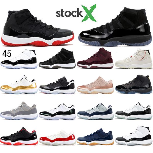

with socks air jordan shoes 11 11s basketball shoes concord 45 tint cap and gown red velvet women mens trainers sports sneaker, White;red