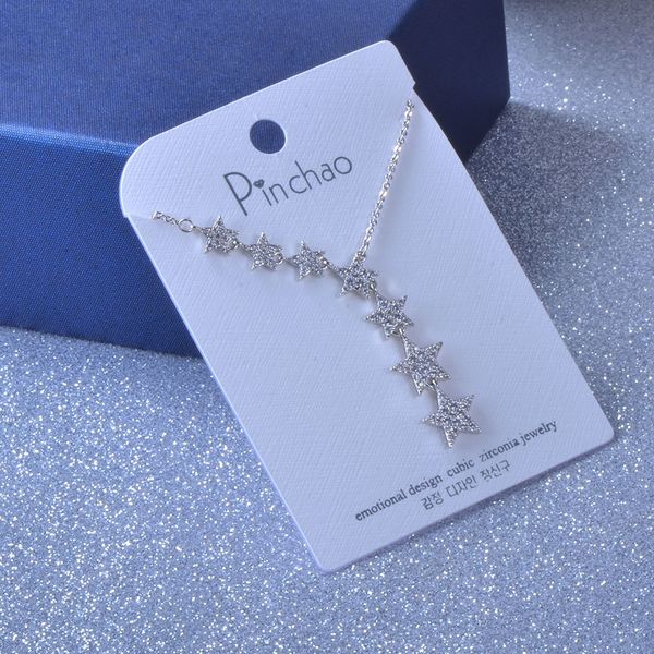 

stars pendant charm necklace singapore niche choker, Golden;silver