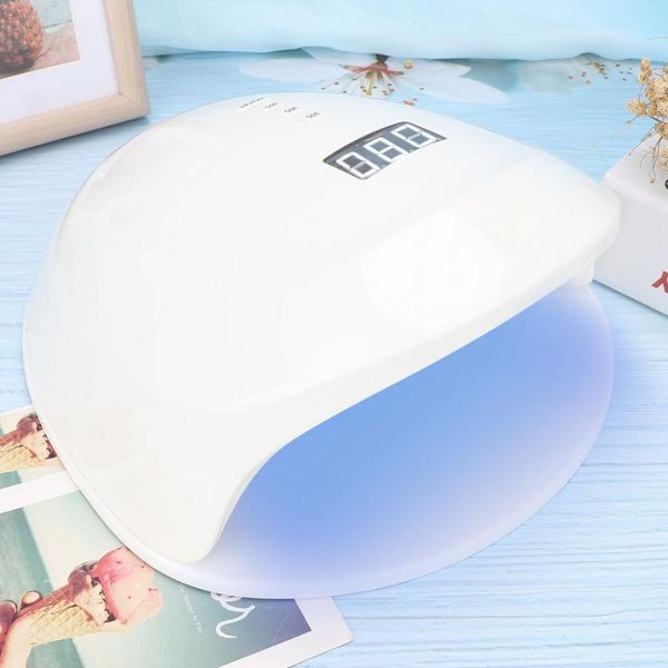 

56w intelligent nail gel dryer lamp uv led lcd display manicure curing machine lcd display nail dryer