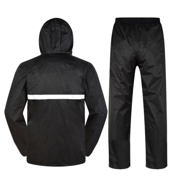 

reflective raincoat - sanitation worker clothes thickening split outdoor labor insurance waterproof overalls raincoat rain