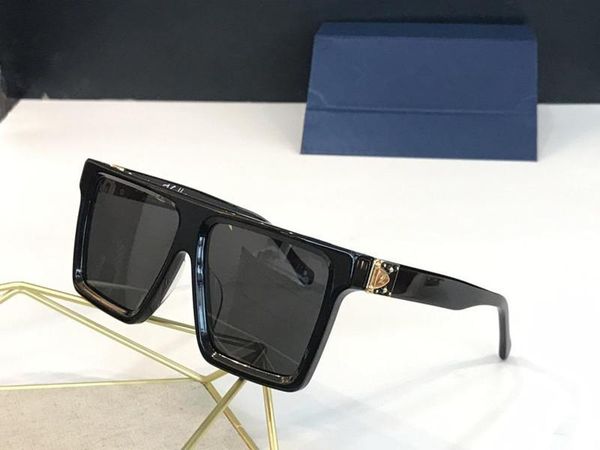 

sell 1196 designer millionaire new sunglasses square frame vintage sun glasses for shiny gold logo uv400 eyewear z1196e, White;black