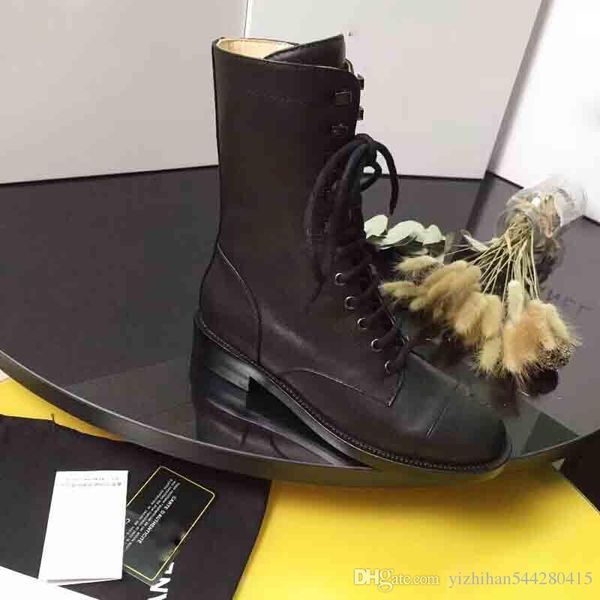 

2019Super Hot Designer Martin Boots, Модные ботинки Star Show, Роскошные ботинки из натуральной кожи CC