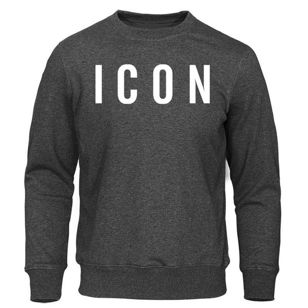 

men's hoodies spring autumn new man sweatshirts homme streetwear men clothing icon print funny male casual pullovers, Black