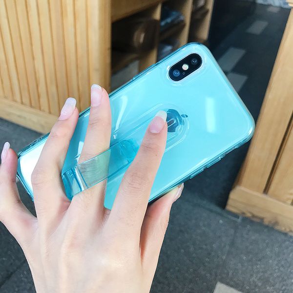 

for iphone 6 s 6s plus xs max xr silicon ring stand holder phone case for iphone 8 7 plus cover for iphone xs back cover