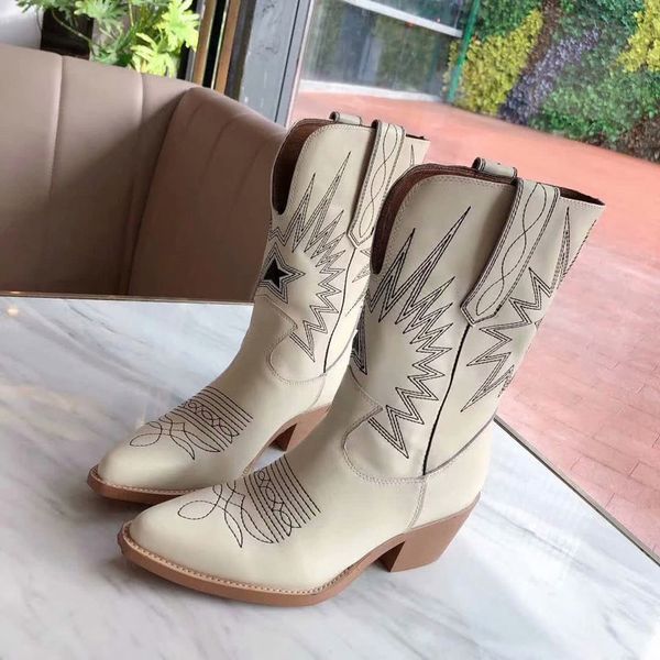

2019 new fashionable women's boots water drill rivet boots high-heeled women's bare boots heel height 4.5 cm size 35-41, Black