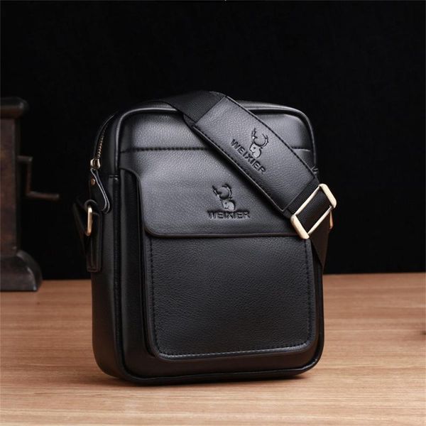 

maison fabre men messenger bags crossbody business casual handbag male spliter leather shoulder bag large capacity