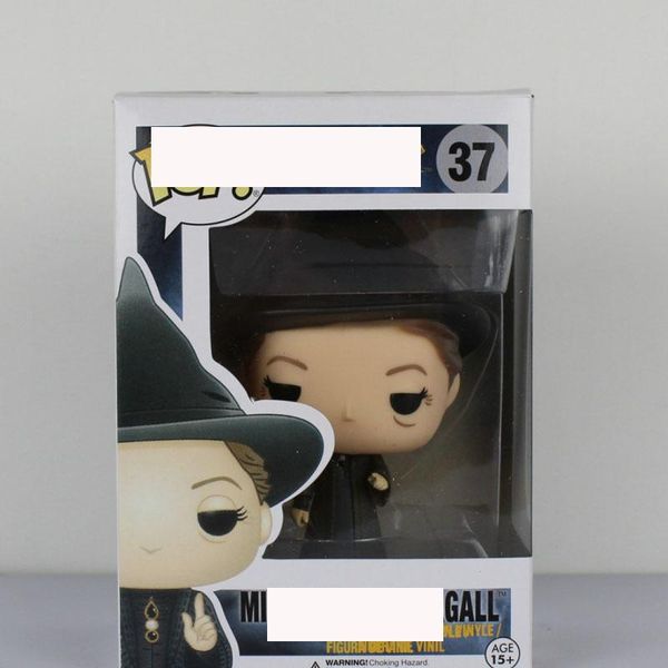 

xmas gift funko pop harry potter - minerva mcgonagall vinyl anime action figure with box #37 popular toy popular toy pops