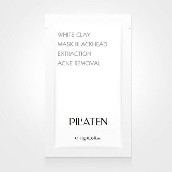 

pilaten blackhead remover face mask white clay mask deep cleansing nose blackhead oil control moisturising facial mask