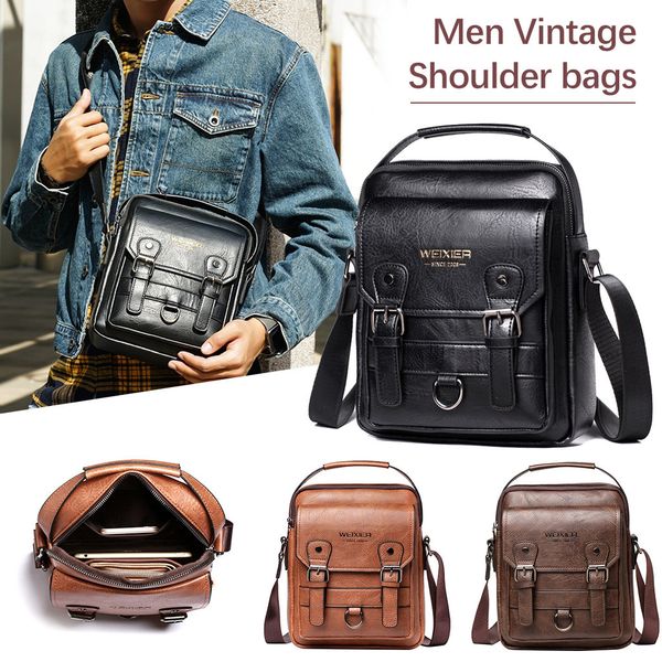 

men vintage shoulder bags crossbody bags retro zipper handbags handbag ladies phone purse bolso mujerbolso mujer