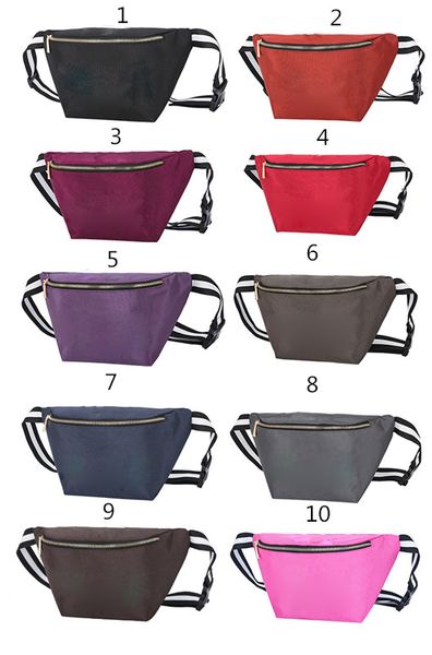 

2018 wai t bag fanny pack pink letter canva beach bag handbag pur e outdoor co metic bag 10 color