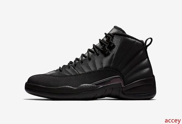 

12s 2019 new arrival 12 black basketball shoes winterized wntr with mens trainers