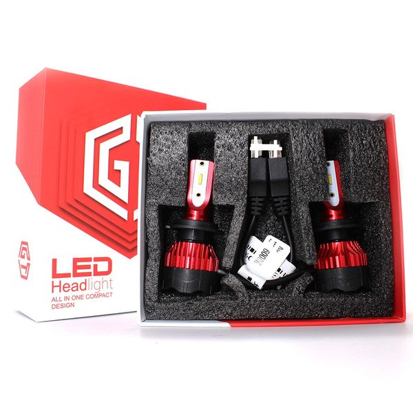 

new k5 car lights bulbs led h4 h7 9003 h11 led h1 h3 9005 9006 h13 9004 9007 auto headlights 12v led light