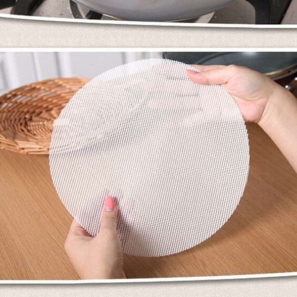 

round silicone eco-friendly steamer pad steamed stuffed bun bread pad household steamer steamed dumplings mat other bakeware