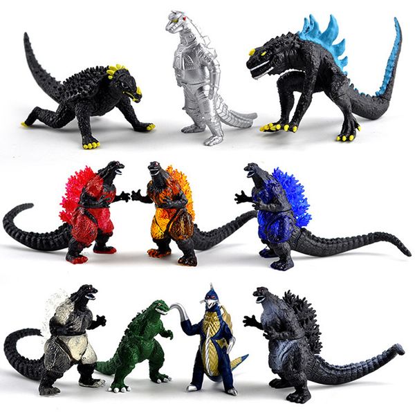 

10 tyle godzilla action figure doll toy 2019 new kid cartoon movie godzilla king of the mon ter dino aur mon ter figure toy b