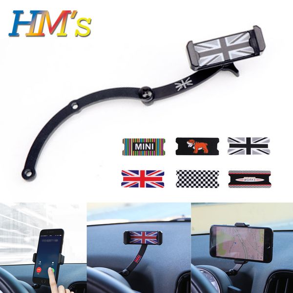 

for mini cooper accessories car smart phone anti slip folding mount holder for mini cooper r56 r55 r61 countryman r60