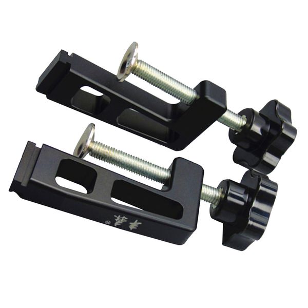

2pcs 6'' cast iron t slot clamp heavy duty wood/metalwork welding t slot vice