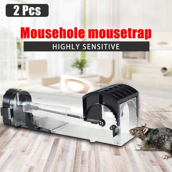 

2pcs mice mousetrap pest reject flooding rodent rat cage clamp pest repeller ant mouse trap rat trap