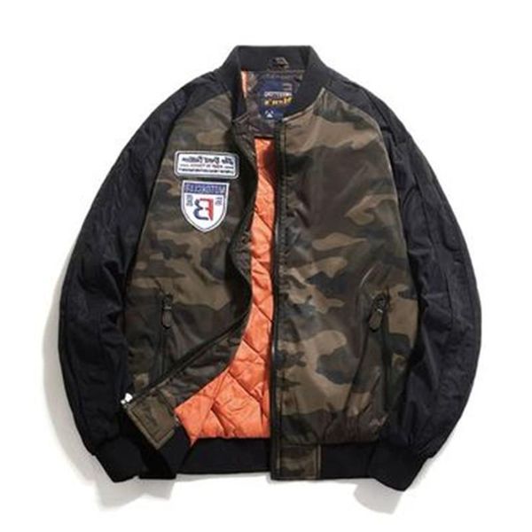 

kanye west jacket ma1 thick winter army green military motorcycle ma-1 flight brand designer jacket pilot air force men bomber elegant -3xl, Black;brown