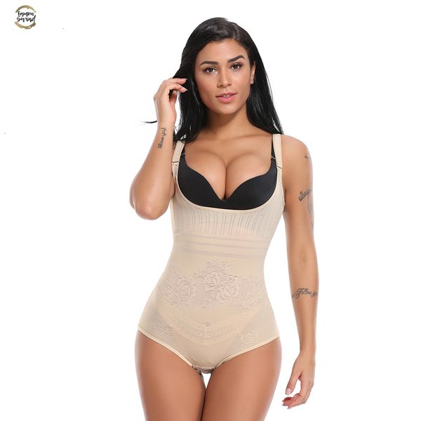 

women full body shaper tight seamless bra strap vest contorl pants lingerie slimming underbust corset shapewear, Black;white