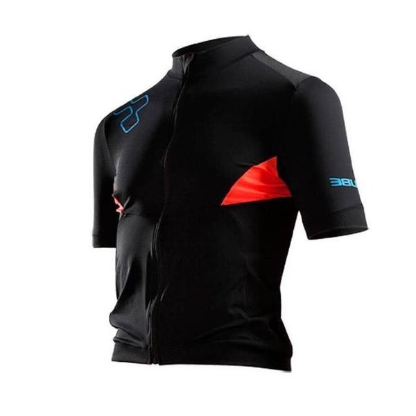 

2019 cube jersey breathable cycling jerseys short sleeve summer quick dry cloth mtb ropa ciclismo p1, Black