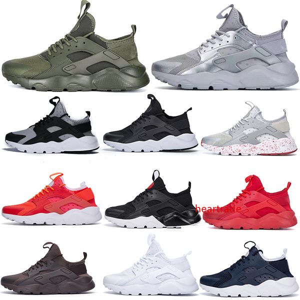 

2019 huarache 4.0 обувь кроссовки для женщин мужчины легкий открытый huaraches красный черный кроссовки спортивный спорт huarache обувь 36-4