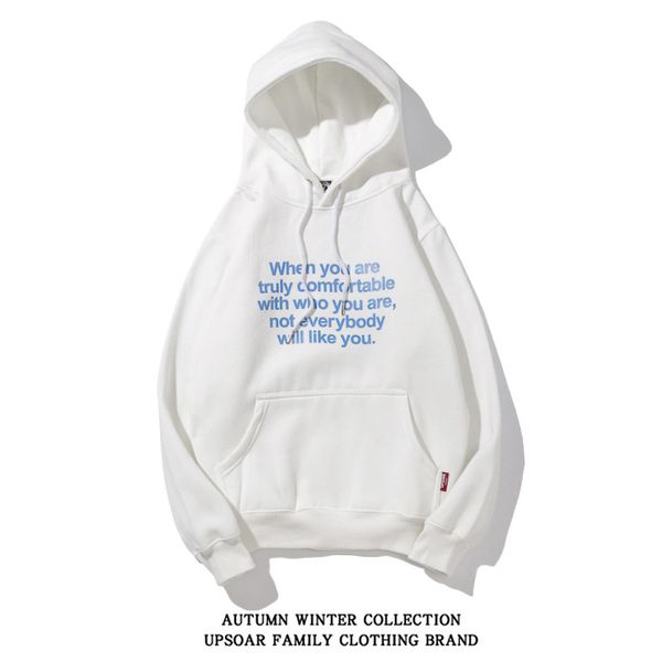 

women men designer fashion hoodies 2019 trend long sleeve sweater mens luxury letter printing with big pocket hoodies asian size s-2xl, Black