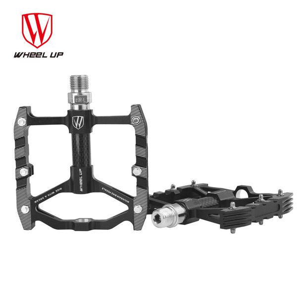 

mountain bicycle pedal ultra-thin lightweight bike pedals aluminum alloy + carbon fiber tube mtb bicycle pedal bike accessory