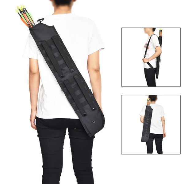 

multi-functional arrow quiver arrow storage bag adjustable strap holder pot for hunting outdoor archery accessory