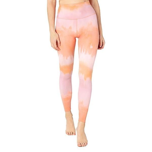 

high waist seamless smudge digital print yoga pants push up leggings sport women fitness running leggings compression pants z3, White;red