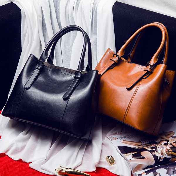 

2019 new women's handbag trend ladies handbag shoulder messenger bag fashion european and american women's bags