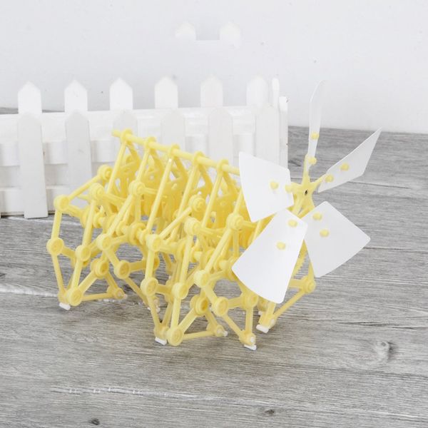 

diy plastic wind power bionic beast animal technology diy children toy robot wind power mechanical beast assembled model