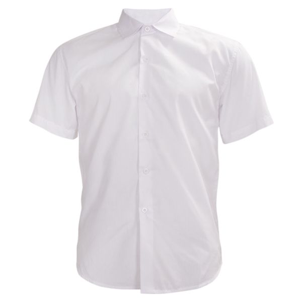 

new fashion men shirt short sleeve men shirts summer shirts white xxl, White;black