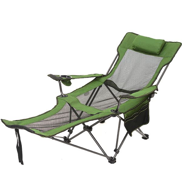 

dual use folding lounge chair portable fishing stool leisure beach chair camping rest seat office nap light stool outdoor