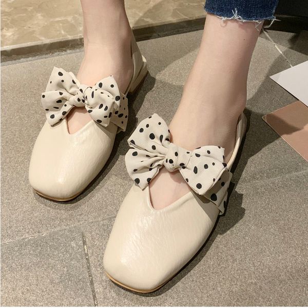 

nice women cute flats summer wave point bowtie shoes for woman flat heels female comfortable sweet sandals, Black