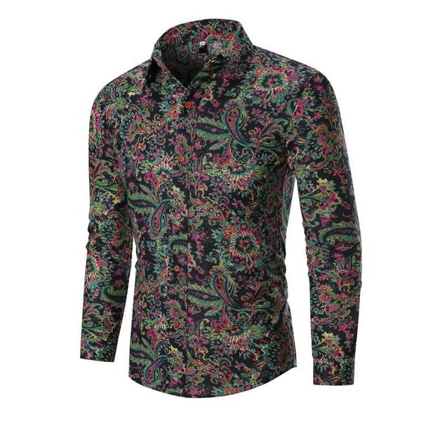 

social shirt men linen long sleeve slim male blouse casual party dinner dress shirts for man autumn new green red, White;black